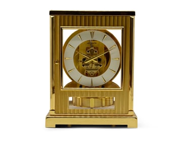 LeCoultre Atmos Tuxedo Mantel Clock
