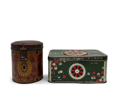 Buchanan Candy Box Zoo Game and Tea Tin