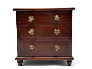 Miniature Regency-Style Chest of Drawers