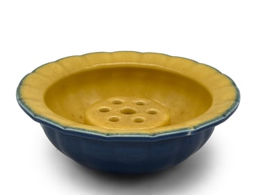 Rookwood Flower Frog with Bowl