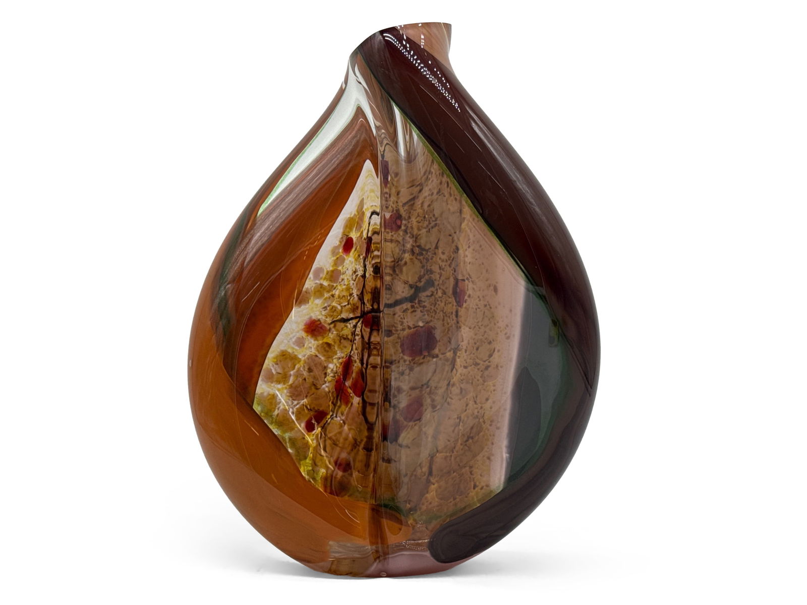 Randi Solin Pashmina Cintura Murano Glass Vase (1 of 6)