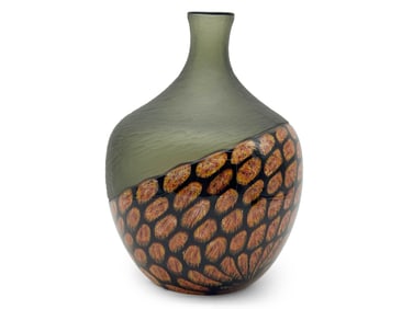 Danilo Zanello Murano Art Glass Vase