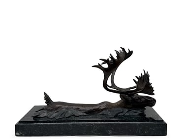 David H. Turner Bronze: Caribou