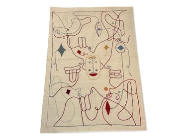 Jaime HayÃ³n Silhouette Area Carpet Tapestry