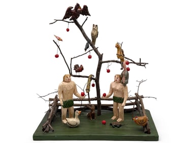 Strawser Folk Art: Garden of Eden