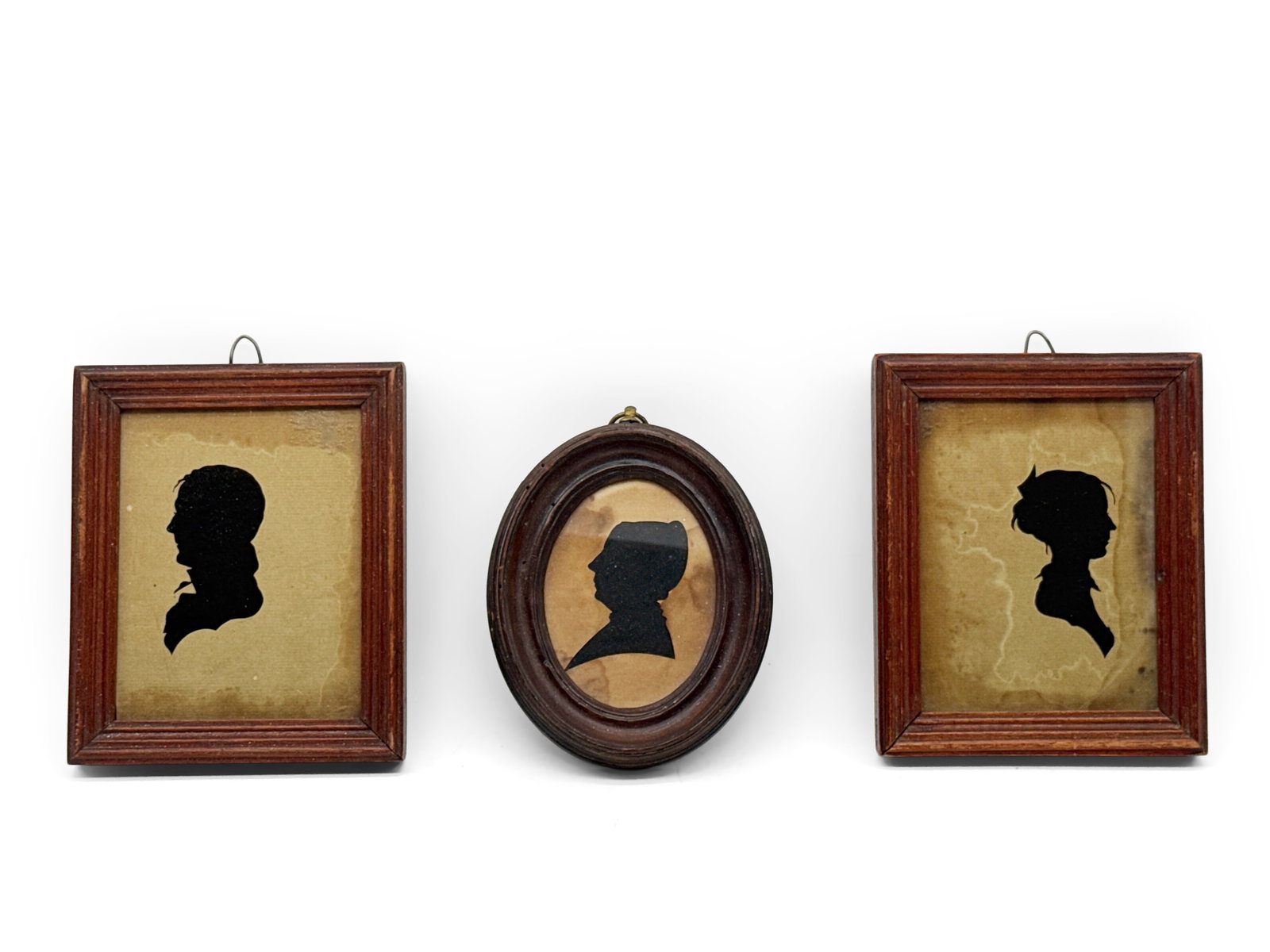 Three 19th C. Silhouettes (1 of 9)