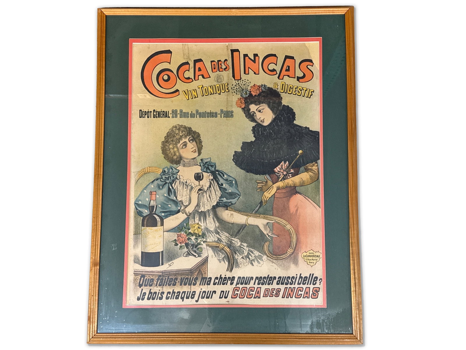 Coca Des Incas Advertisement Poster (1 of 7)