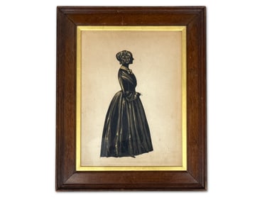 19th C. Silhouette Illustration