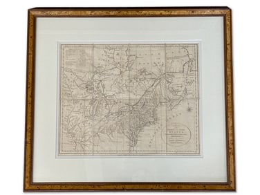18th C. Carte de la Baye de Hudson Map