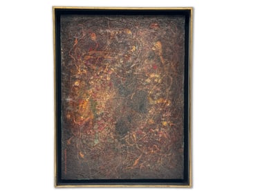 Douwe Nieuwenhuis Mixed-Media/Board: Abstract