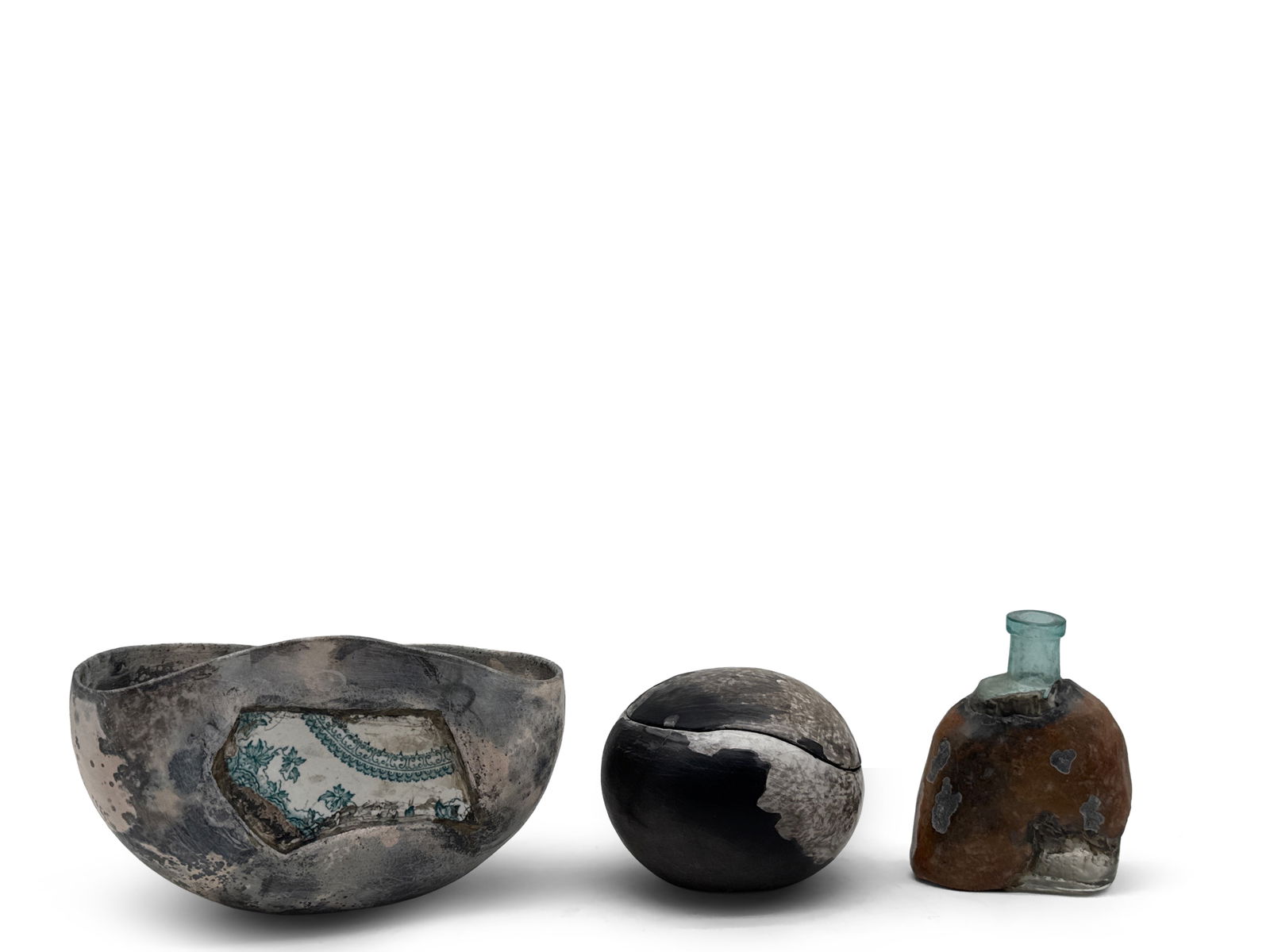 Three Jimmy Clark Ceramic Sculptures (1 of 12)