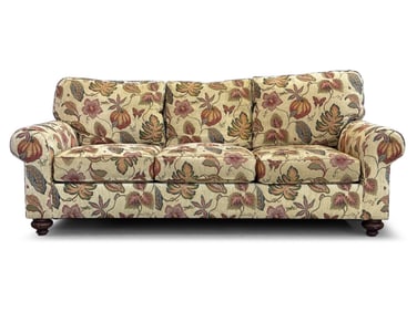 Henredon Three-Cushion Upholstered Sofa