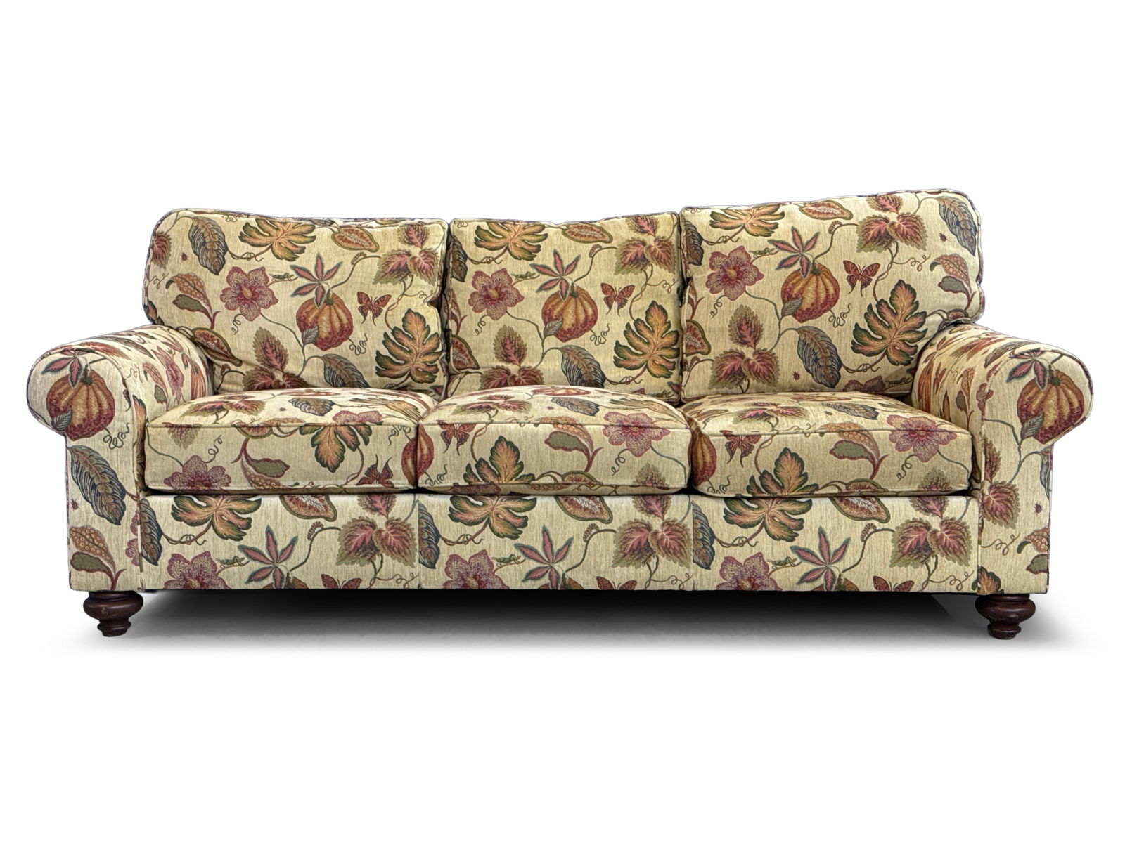 Henredon Three-Cushion Upholstered Sofa (1 of 6)