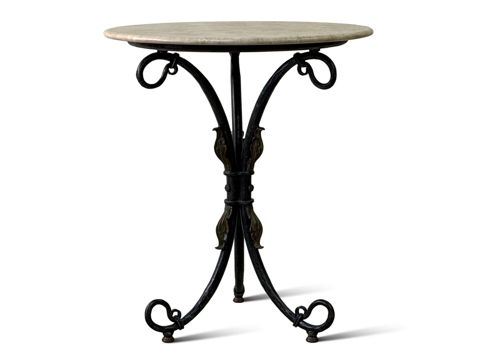 French Wrought Iron and Stone Table (1 of 4)