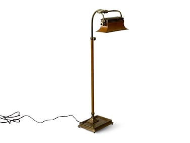 Chapman Brass Library Floor Lamp