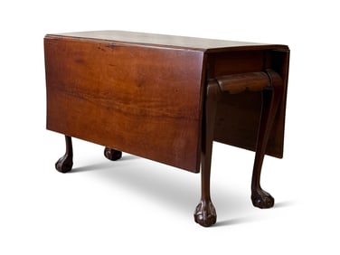 American Chippendale Drop-Leaf Dining Table