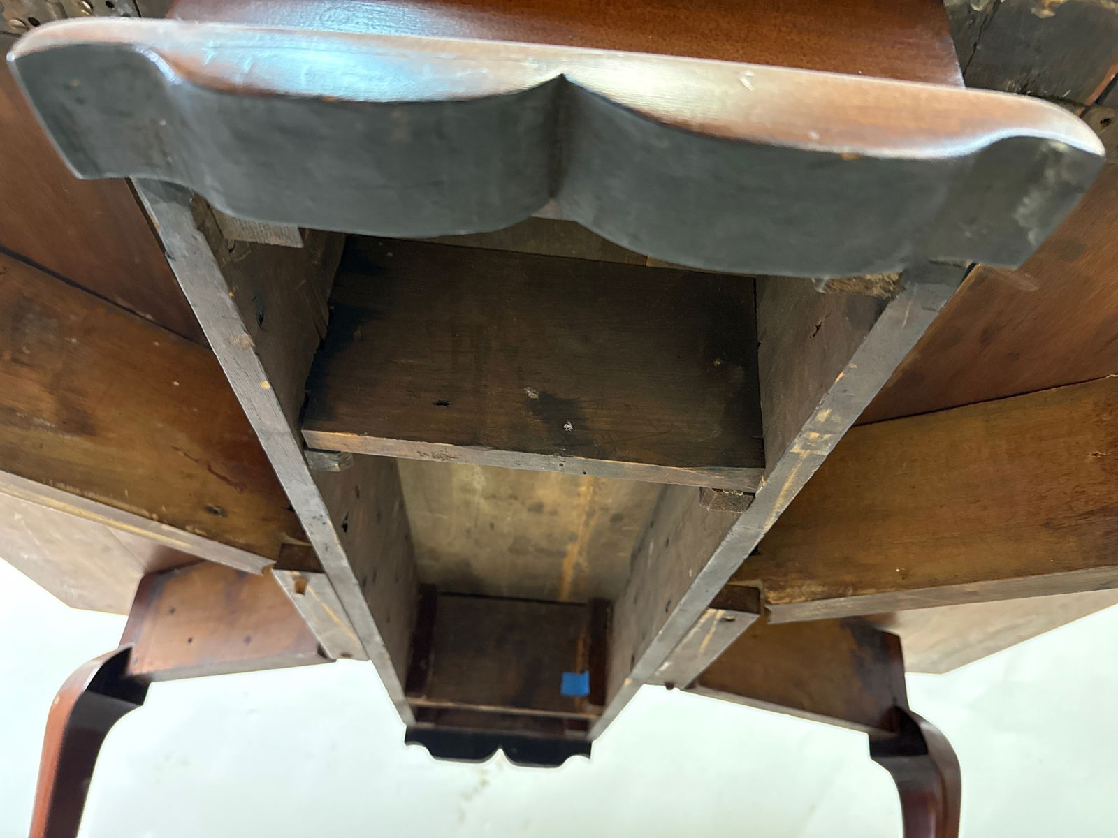 American Chippendale Drop-Leaf Dining Table - 6