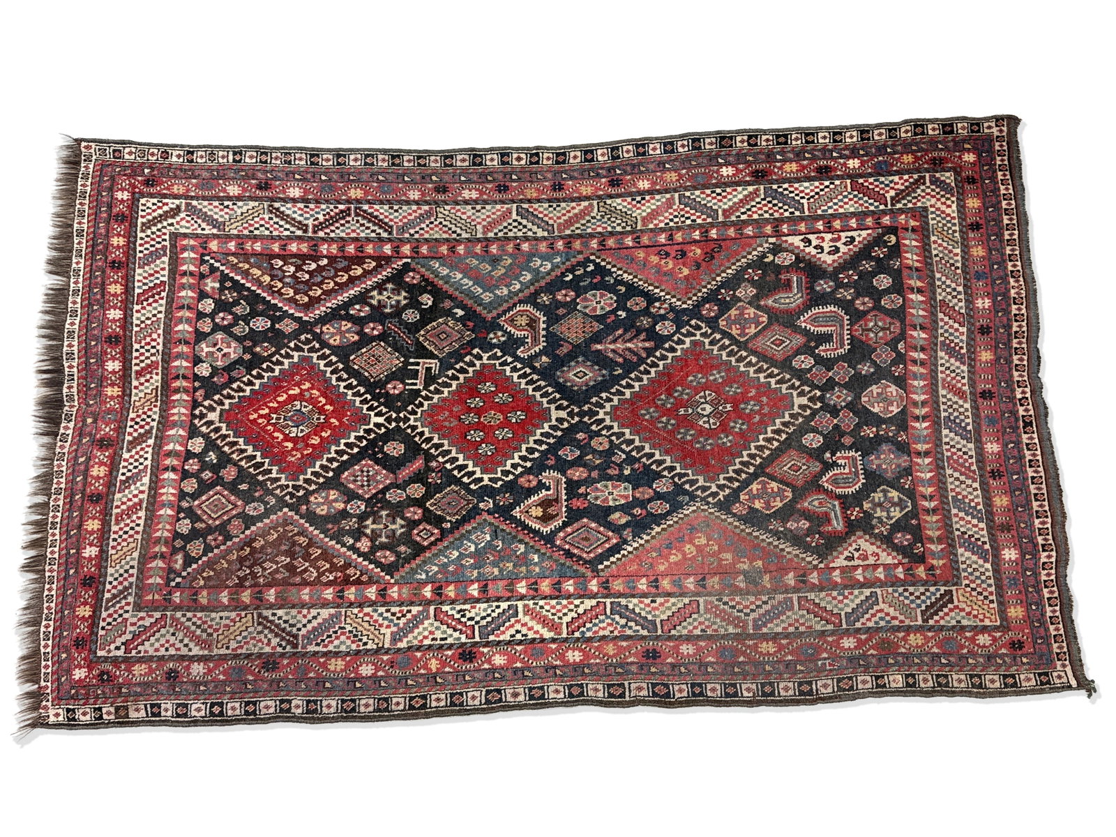 Caucasian Area Carpet, 8ft x 4ft 8in (1 of 7)