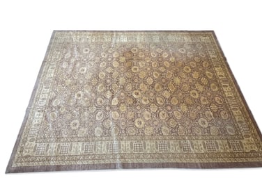 Turkish Room-Size Carpet, 16ft 4in x 13ft