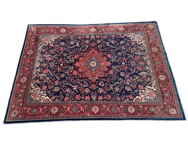 Persian Mahal Room-Size Carpet, 11ft 9in x 8ft 10in