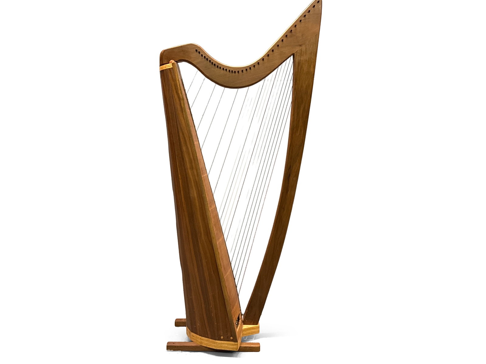 Studio Craft Modernist Walnut Harp (1 of 4)