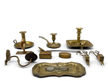 Early American Metalware Collection