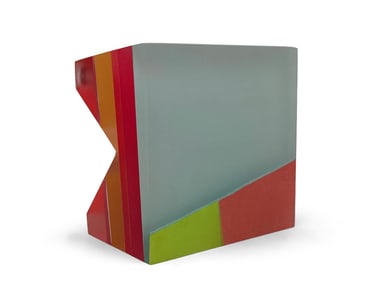 Michelle Benoit Acrylic Sculpture: ReWeave