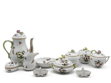 Herend Rothschild Bird Porcelain Collection