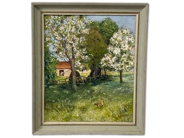 Edward O. Kraske Oil/Canvas: Farm