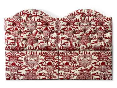 Pair of Pierre Frey Upholstered Headboards