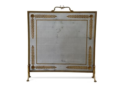 Neoclassical-style Fireplace Screen