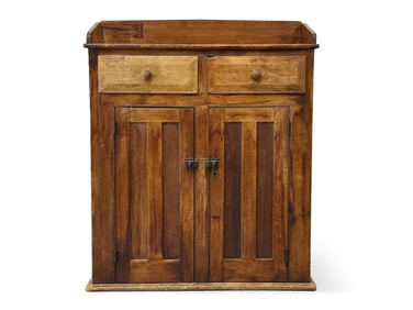 Victorian Paneled Softwood Jelly Cupboard