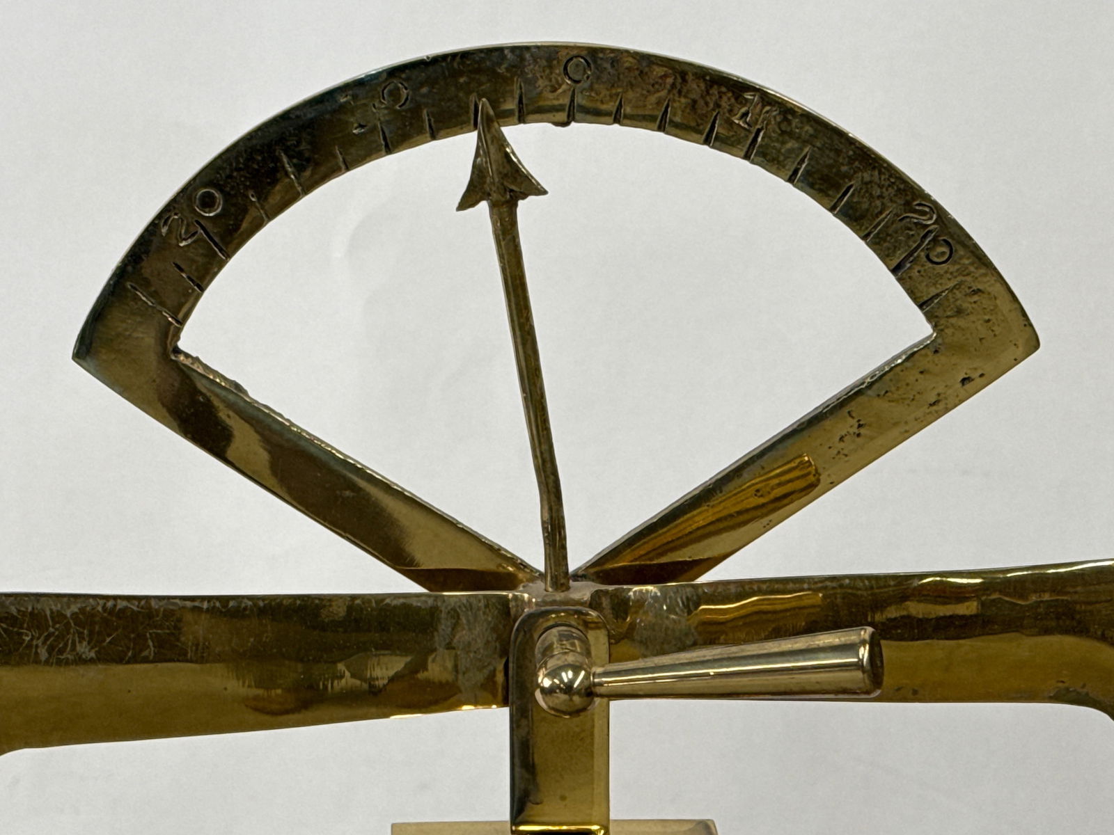 Large Brass Balance Scale - 2