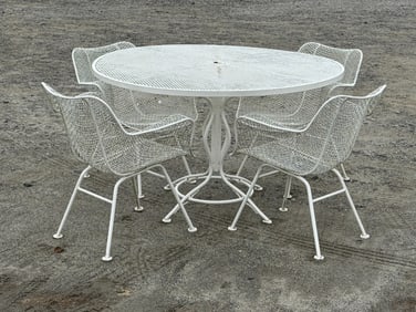 Russell Woodard Sculptura Patio Dining Set