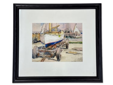 Taber Sears Watercolor/Paper: Harbor