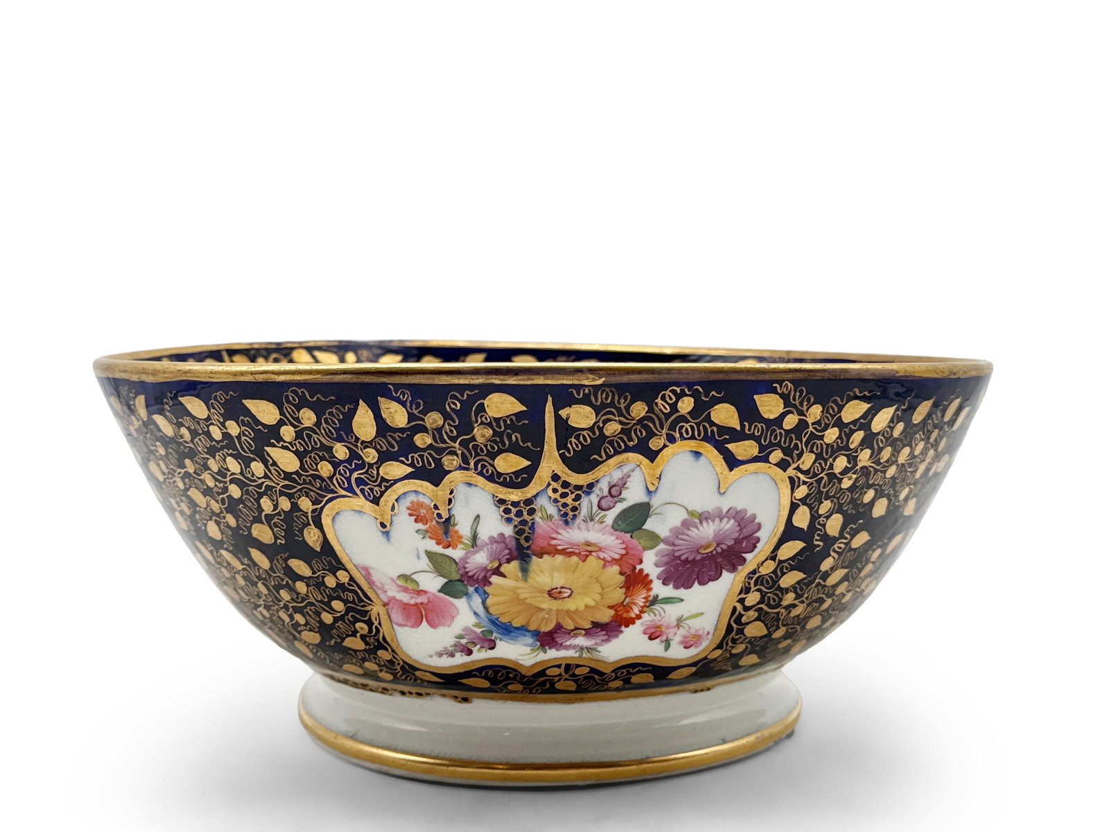 English Porcelain Footed Bowl (1 of 7)