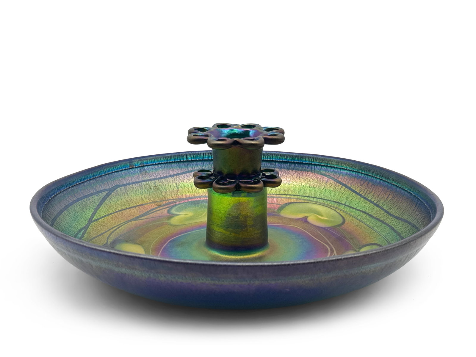 Tiffany Studios Favrile Glass Centerpiece Bowl (1 of 9)