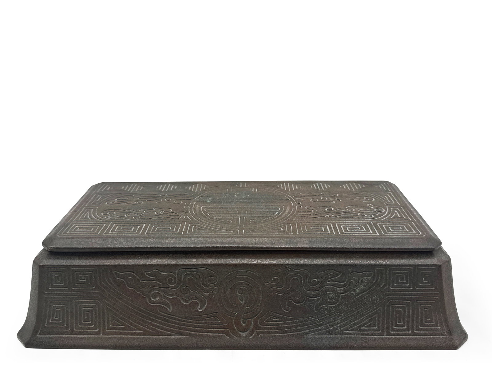 Tiffany Studios Chinese Bronze Box (1 of 7)