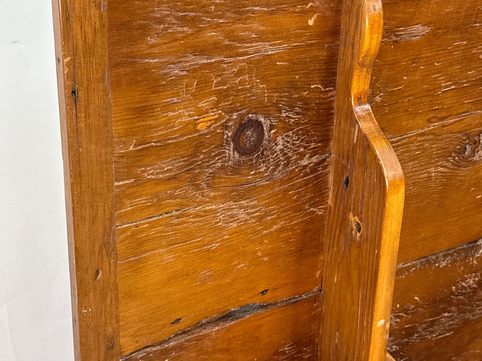 American Pine Bench Table - 3