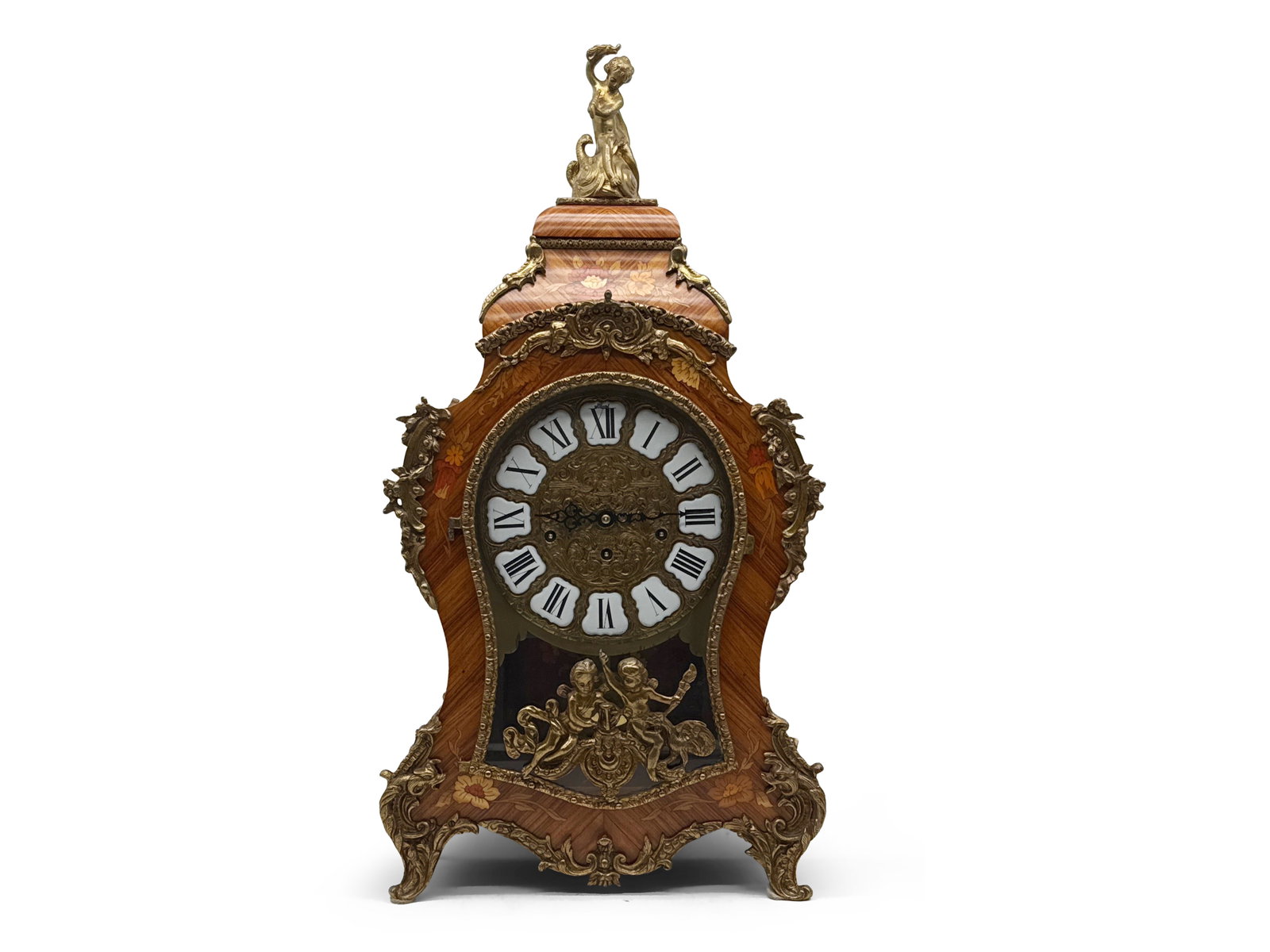 Lauris Parquetry-Inlaid Mantel Clock (1 of 8)