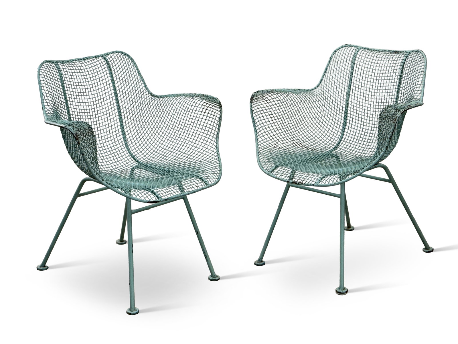Pair of Russell Woodard Sculptura Patio Chairs (1 of 4)