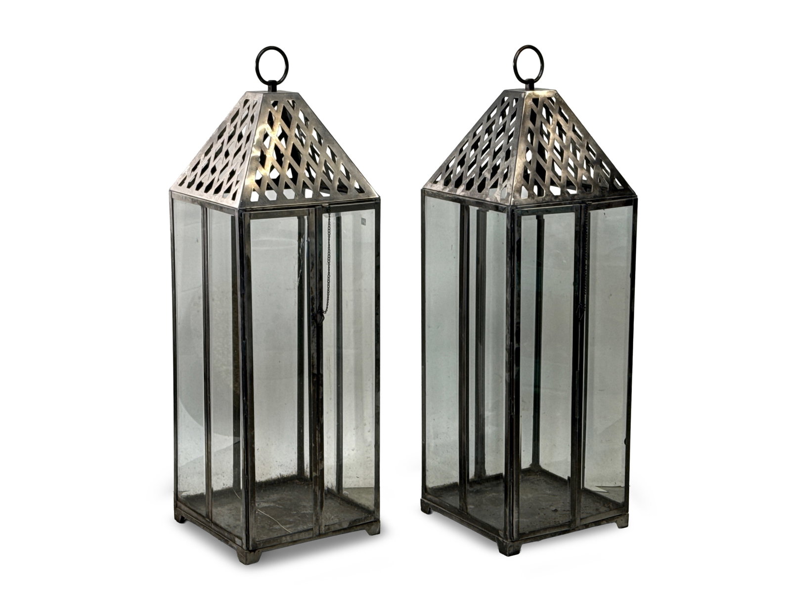 Pair of Large Regency-style Garden Lanterns (1 of 4)