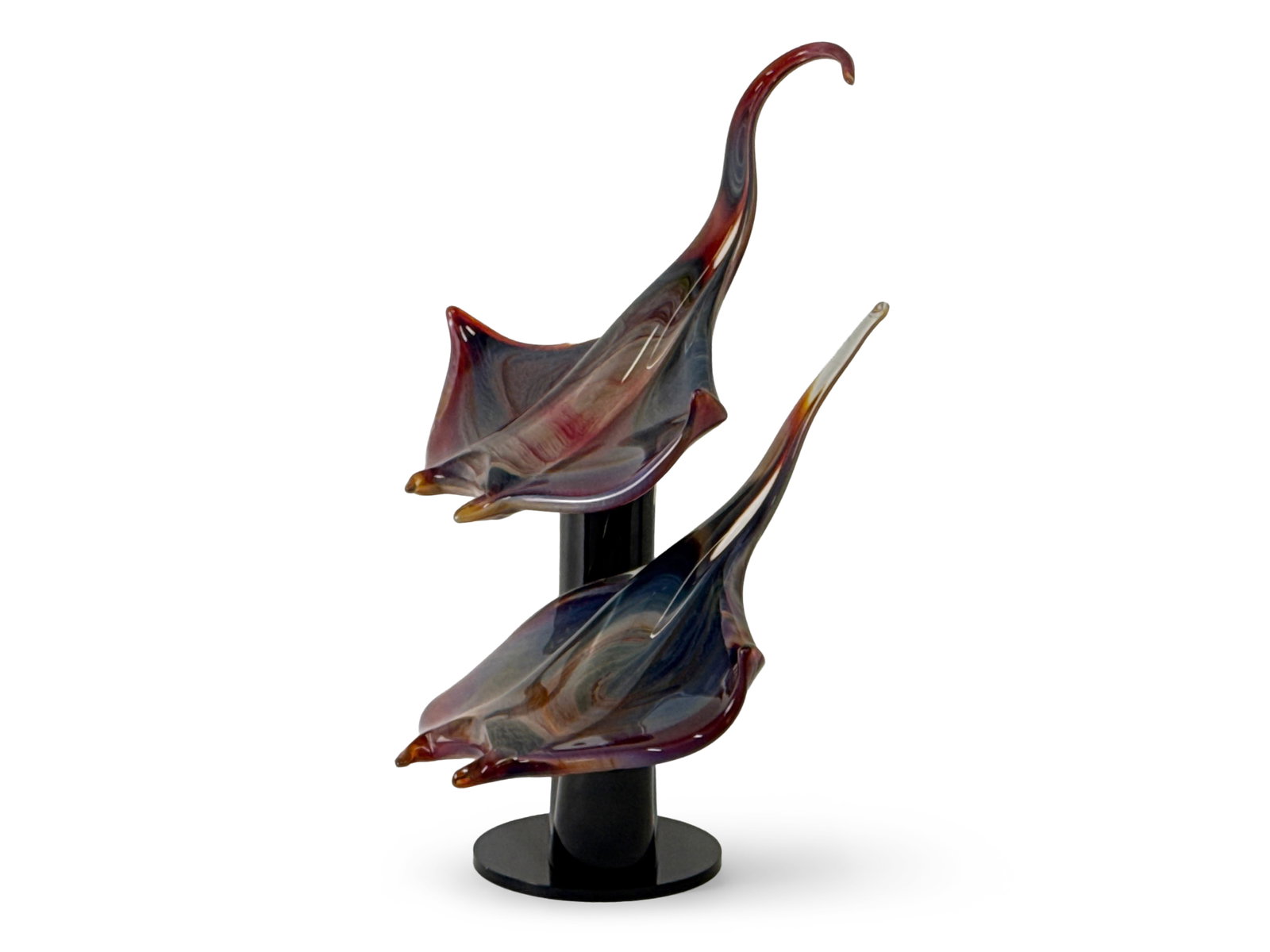 Oscar Zanetti Glass Sculpture: Manta Ray (1 of 4)