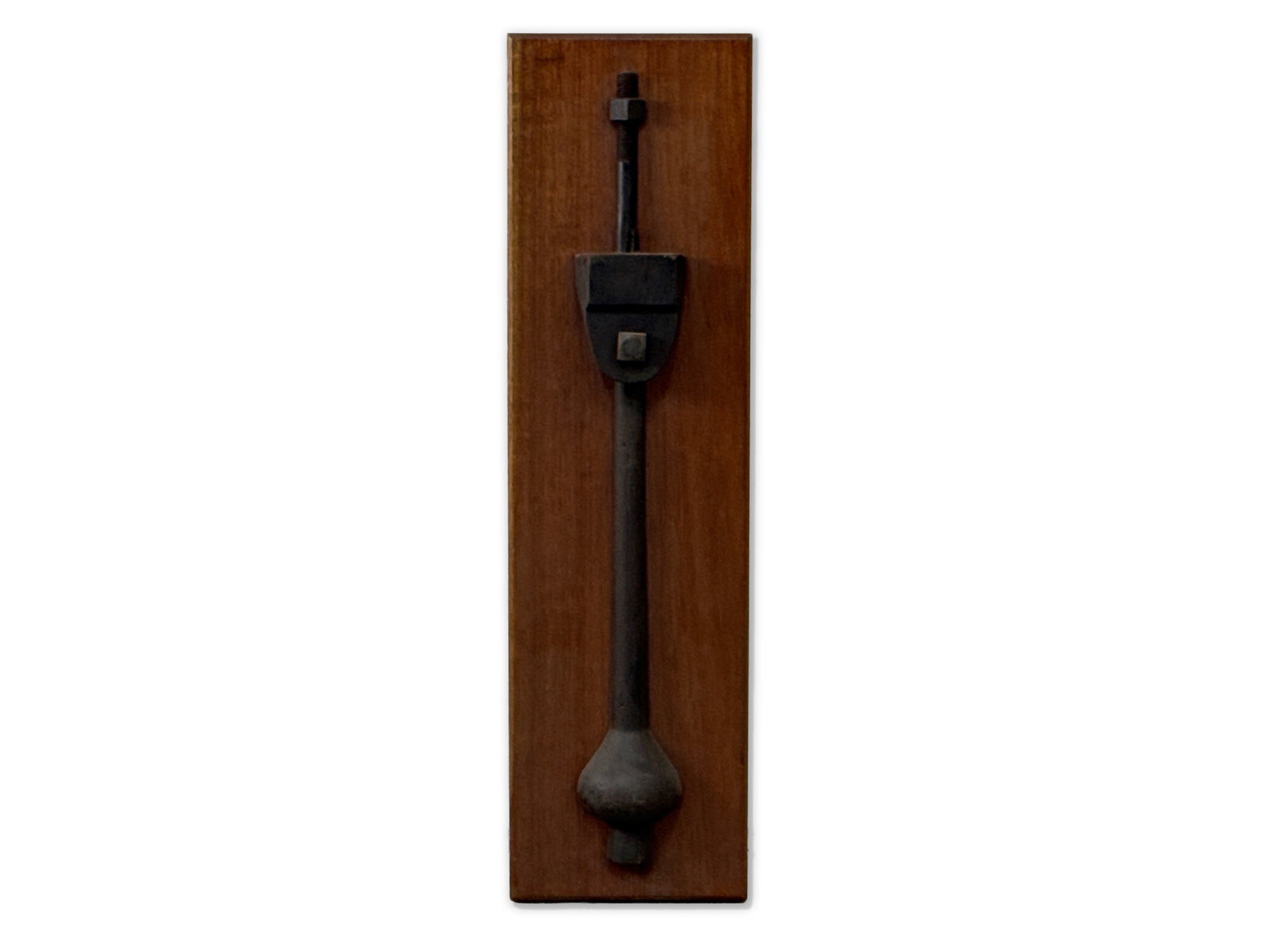 Iron Bell Clapper Wall Sculpture (1 of 3)