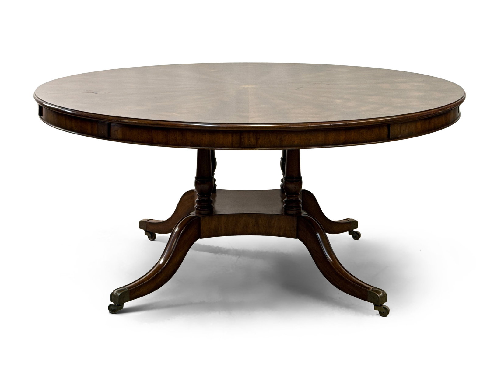 Maitland Smith Regency-style Extension Dining Table (1 of 7)