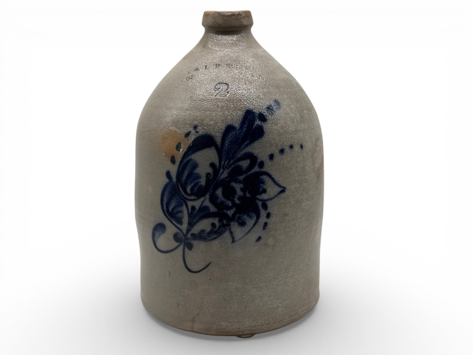 E & LP Norton Stoneware Two-Gallon Jug (1 of 9)