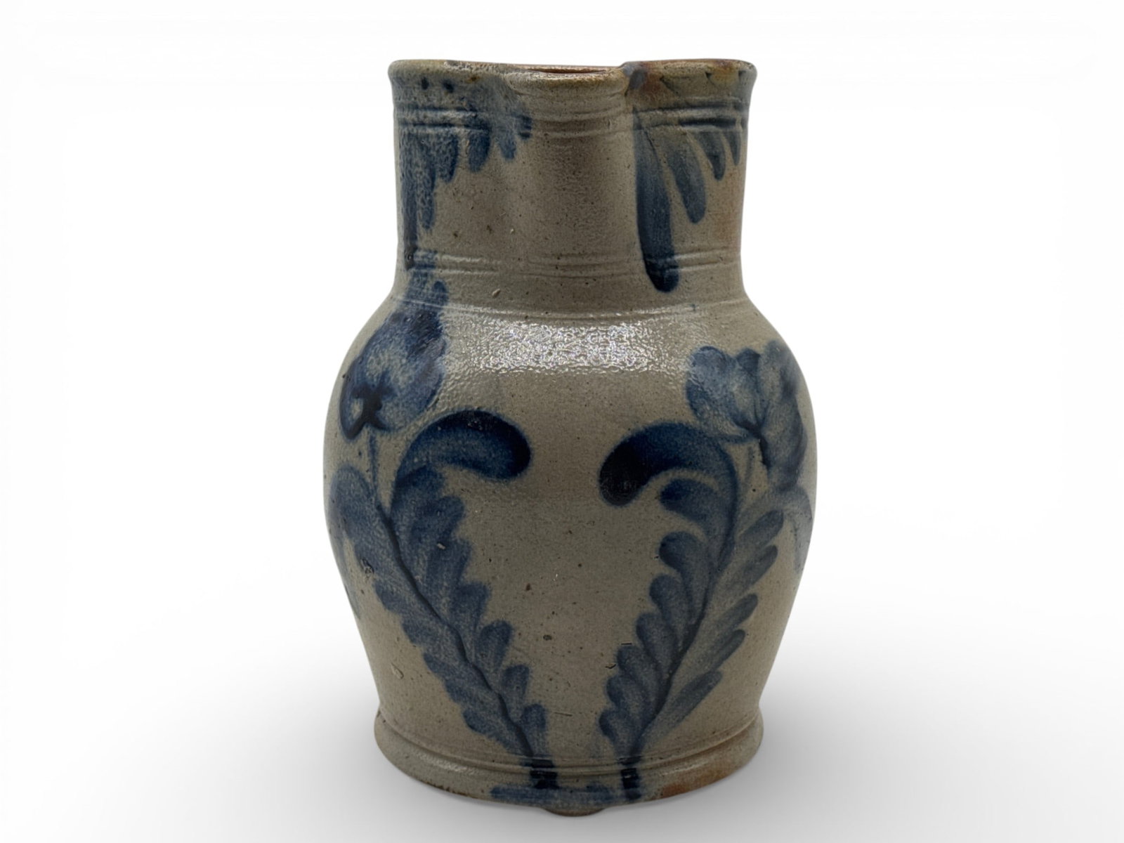 Attrib. Richard Remmey Philadelphia Stoneware Pitcher (1 of 5)