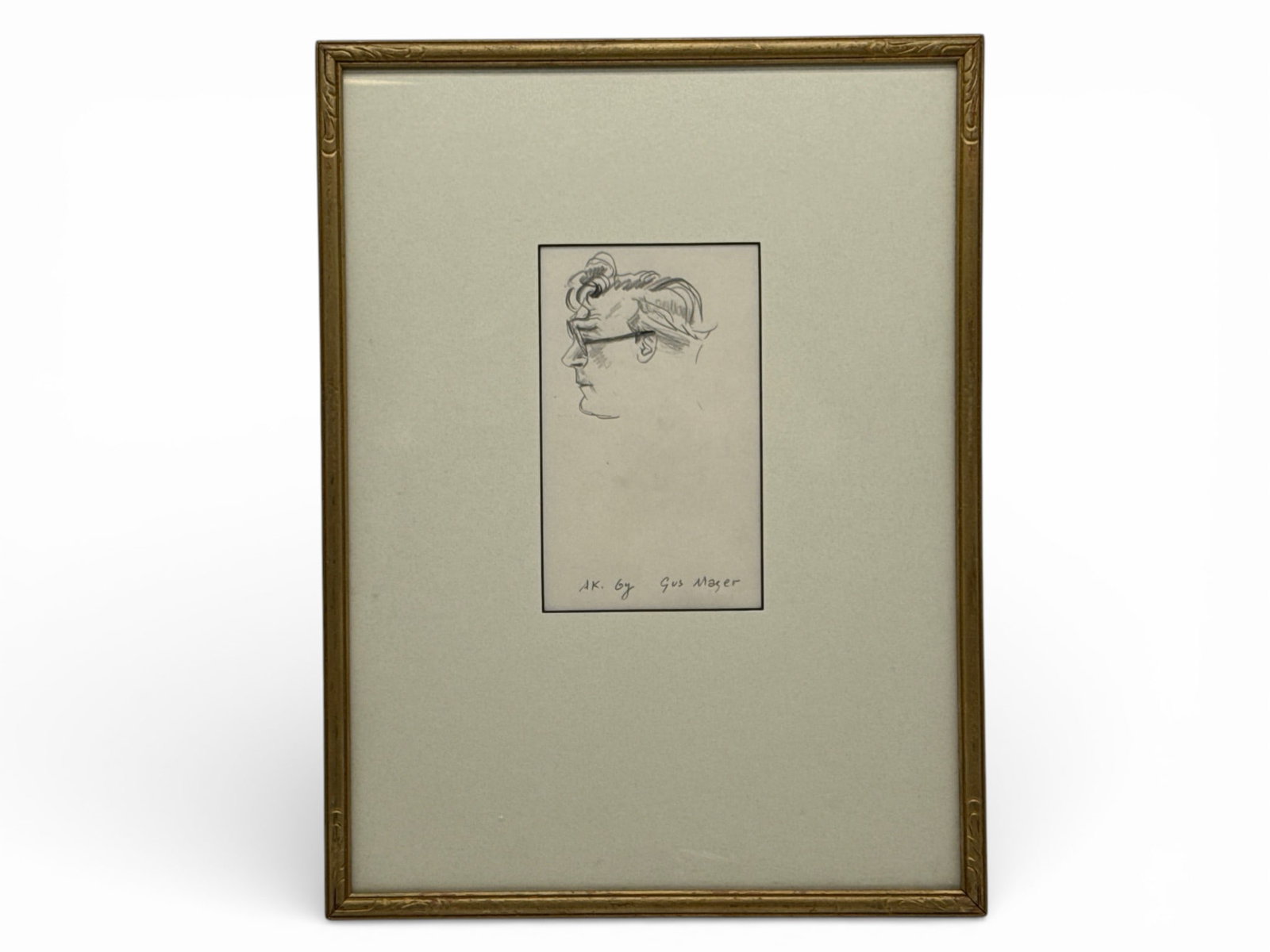 Gus Mager Pencil/Paper: Adolf Konrad (1 of 4)