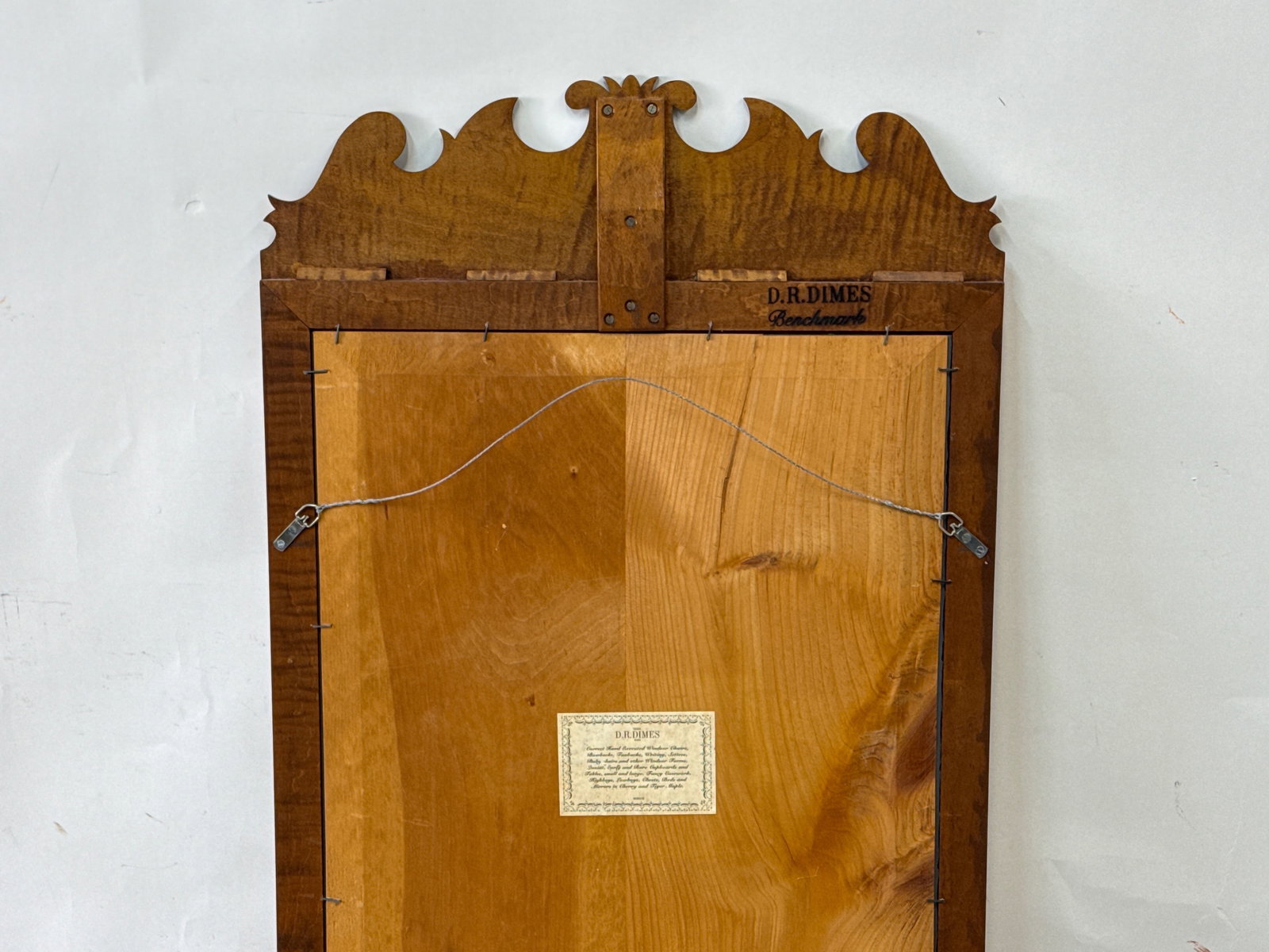 D.R. Dimes Tiger Maple Wall Mirror - 4