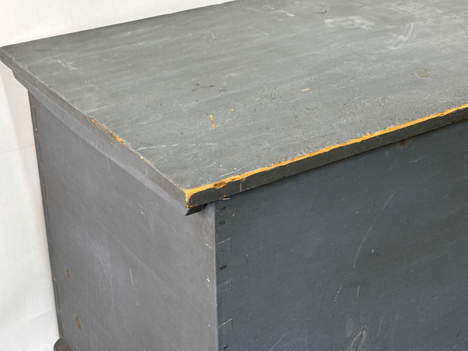 Painted Pine Blanket Chest - 2